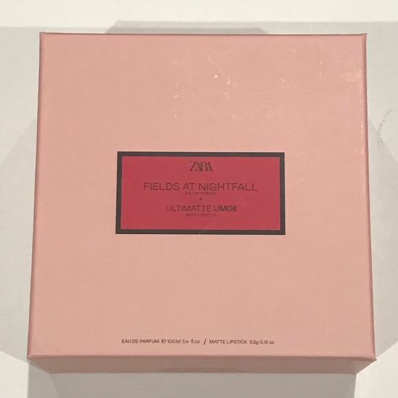NWT Limited Ed. Zara Fields At Nightfall Eau de Perfume & Lipstick Gift … - Picture 1 of 4